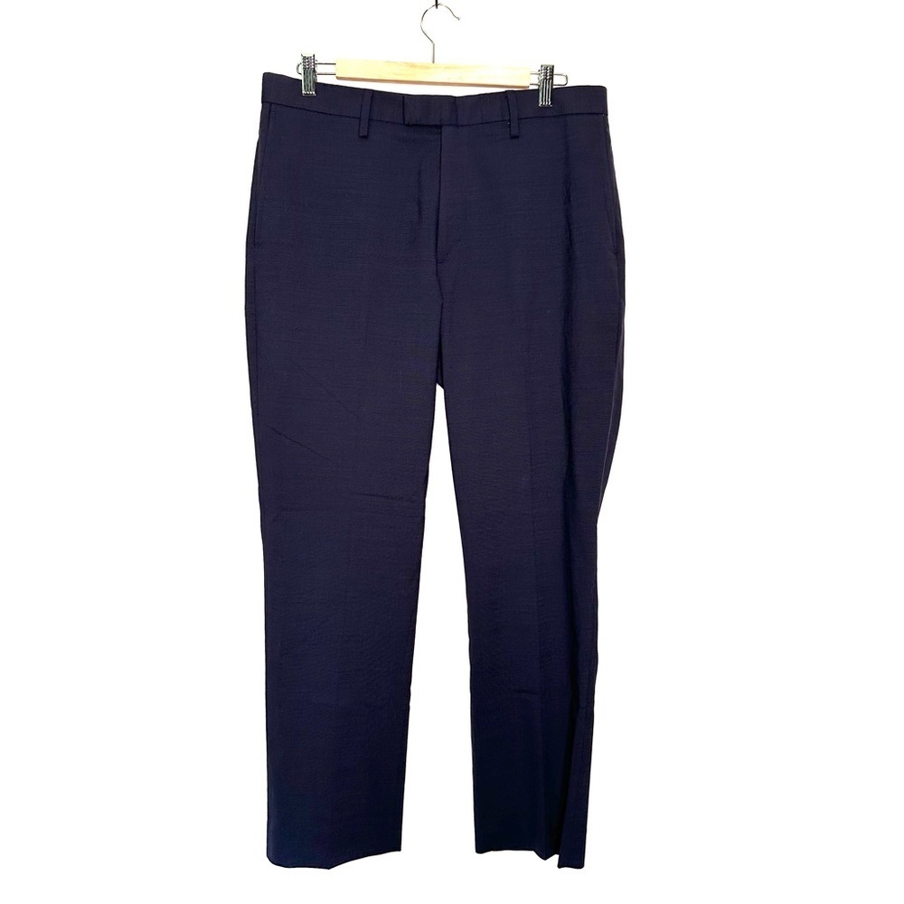 Banana Republic Men’s Navy Marzotto Fine Italian Fabric Dress Pants Size 33
